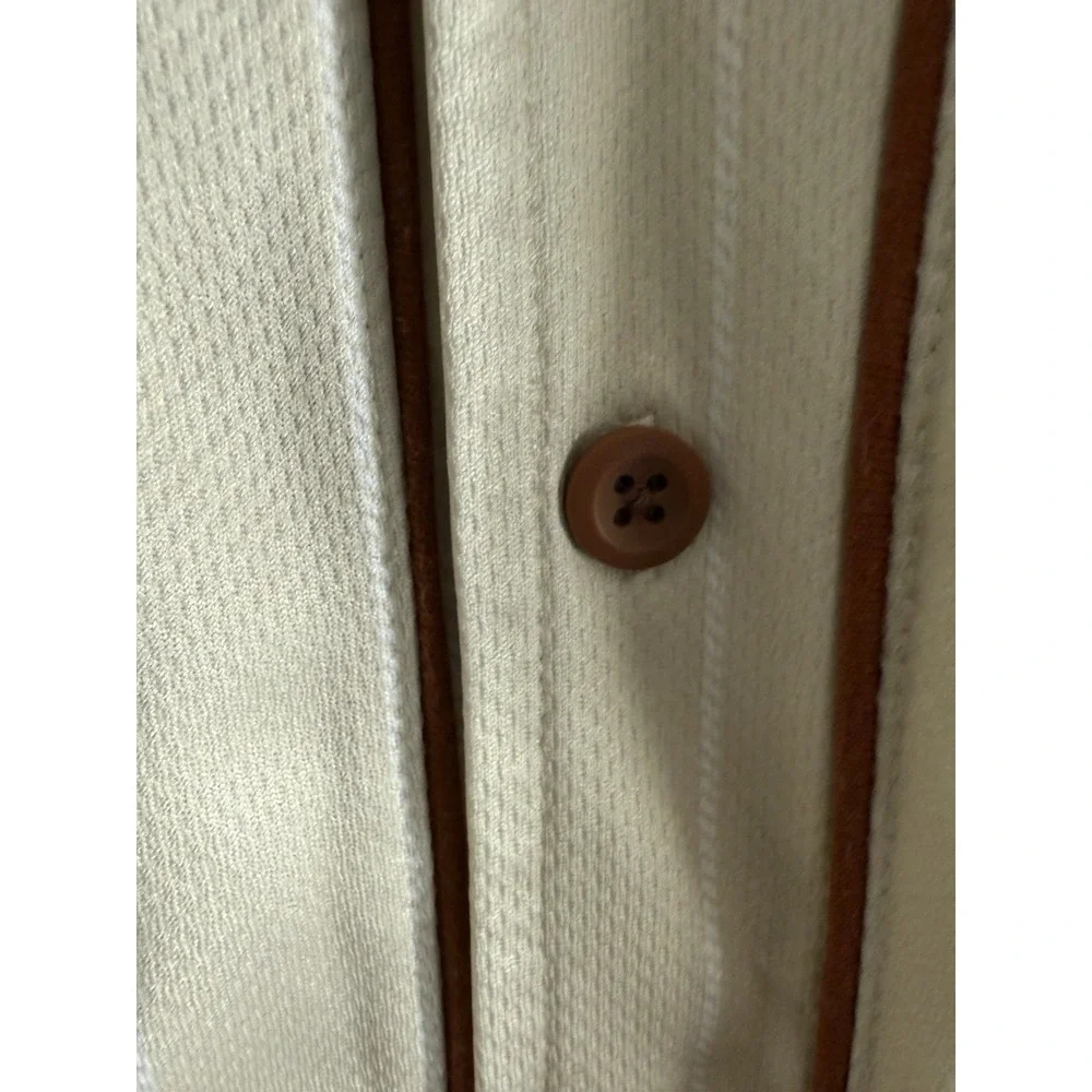 Disney Boys Mickey Mouse Jersey‎ Top Baseball Button Down Sz XXL 18 Pinstripes